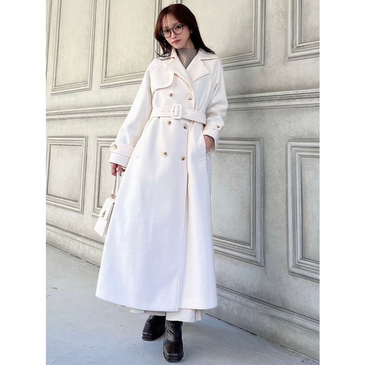 ウールライクデザインコート[品番：MKSW0054943]｜RESEXXY（リゼクシー