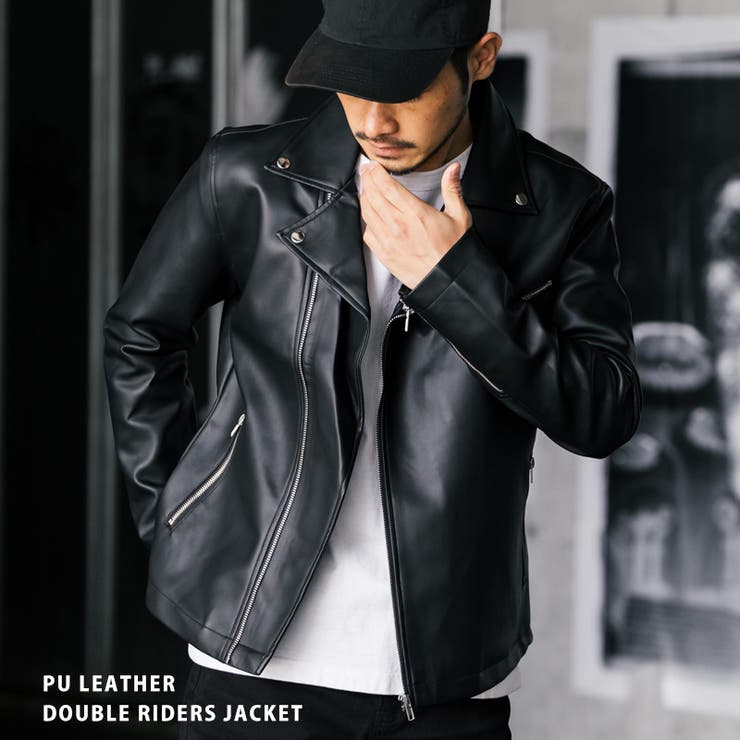 ライダースジャケット レザージャケット 革ジャン[品番：OE000007500