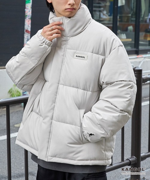 KANGOL/カンゴール 別注 ビッグシルエット ラバーネーム/ロゴ刺繍