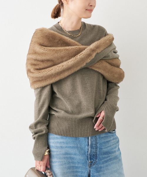 CINOH/チノ 】MIX KNIT（ニット/セーター）｜CINOH（チノ）の