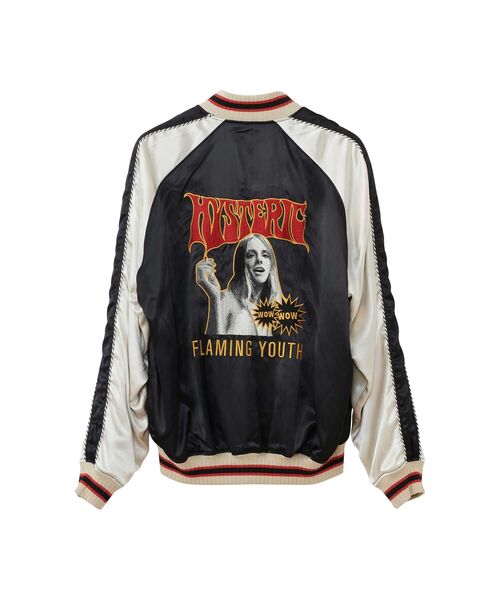 HYSTERIC GLAMOUR（ヒステリックグラマー）の「FLAMING YOUTH刺繍