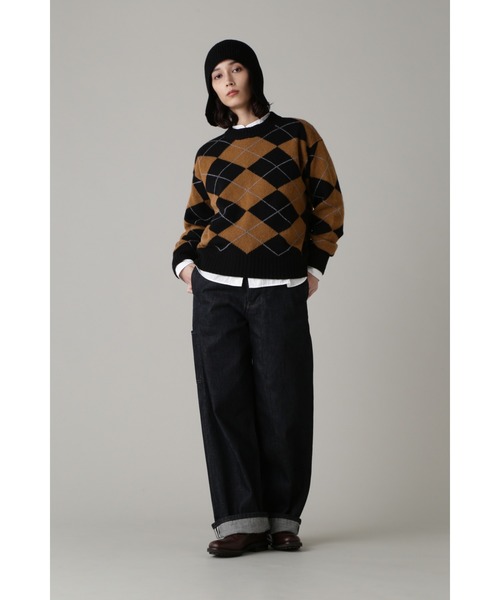 MARGARET HOWELL（マーガレットハウエル）の「MERINO CASHMERE ARGYLE