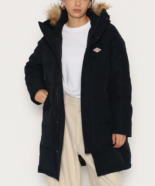 WOMEN'S FAUX FUR HOODED DOWN COAT（ダウンジャケット/コート