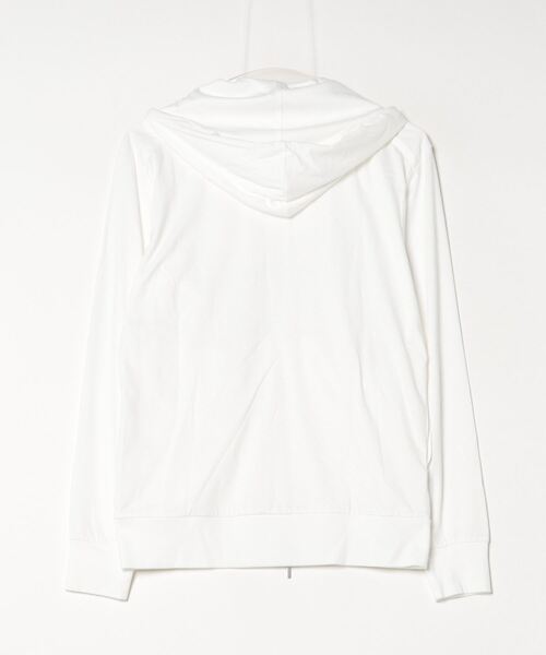 three dots（スリードッツ）の「サンデッドジャージー ジップフーディ