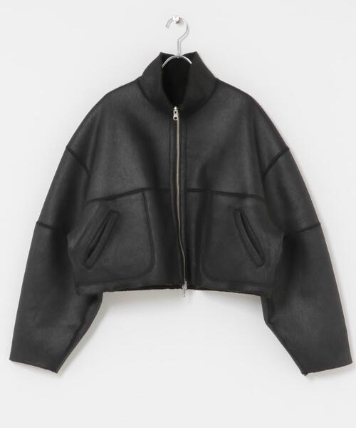 セール】リバーシブルボアジャケット（その他アウター）｜KBF