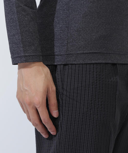 MASTER BUNNY EDITION】ボックスナイロンベア天竺長袖Uネック