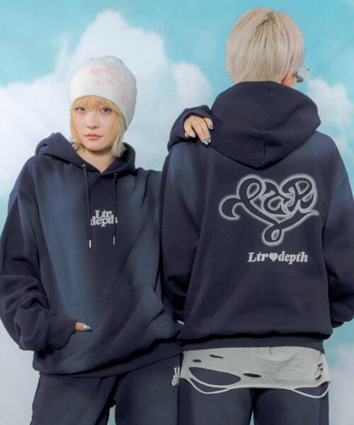 セール】LTR DEPTH/ハートモチーフプルパーカー（パーカー）｜LTR
