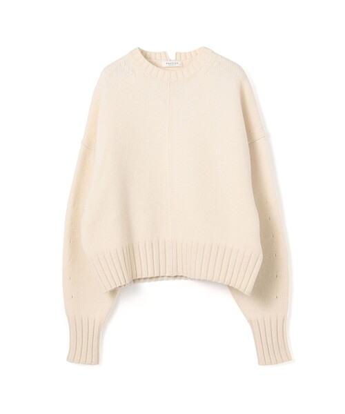 MACPHEE（マカフィー）の「□ラムカシミヤ クルーネックプルオーバー