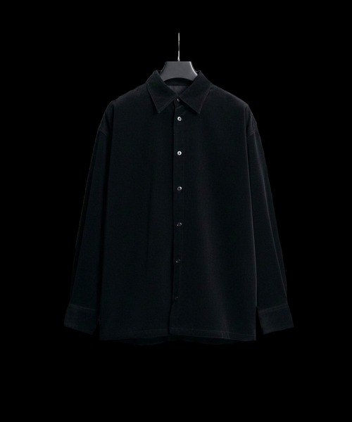 WOOL CORDUROY ロングスリーブシャツ ｜冬服/インナー/ウール