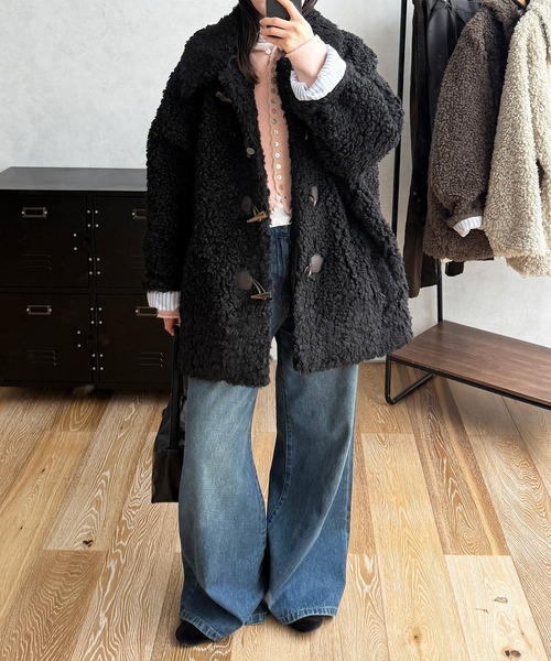 poodle shaggy duffle coat / プードルシャギーダッフルコート（その他