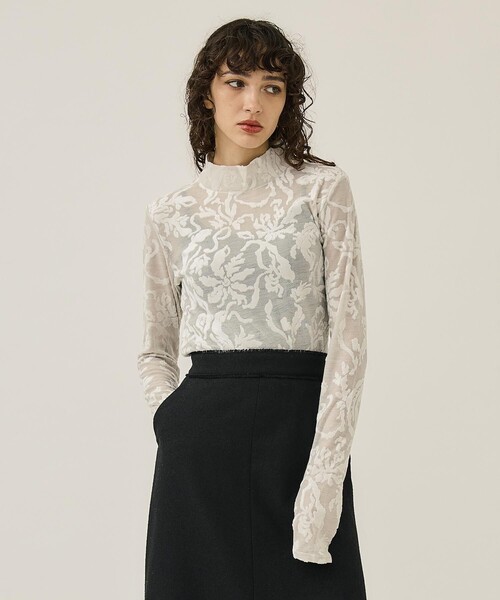 MURRAL（ミューラル）の「【MURRAL/ミューラル】Snowflake jacquard