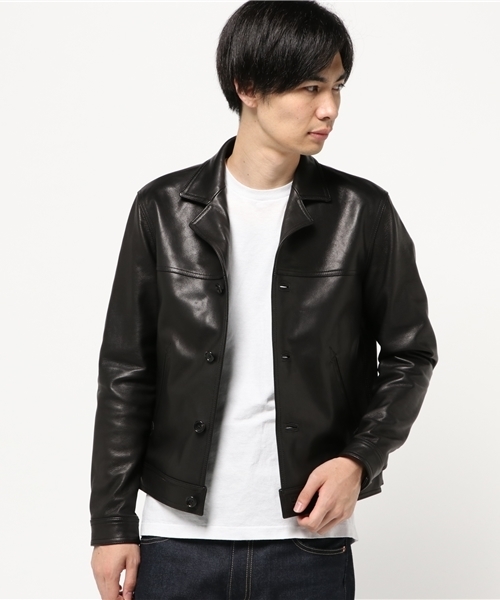 RAGS McGREGOR （ラグスマックレガー）の「4 BOTTONS LEATHER JACKET