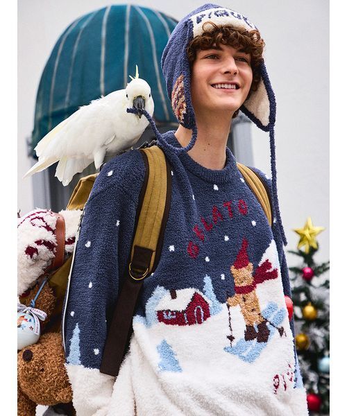 gelato pique（ジェラートピケ）の「【HOLIDAY】【HOMME】スキーベア