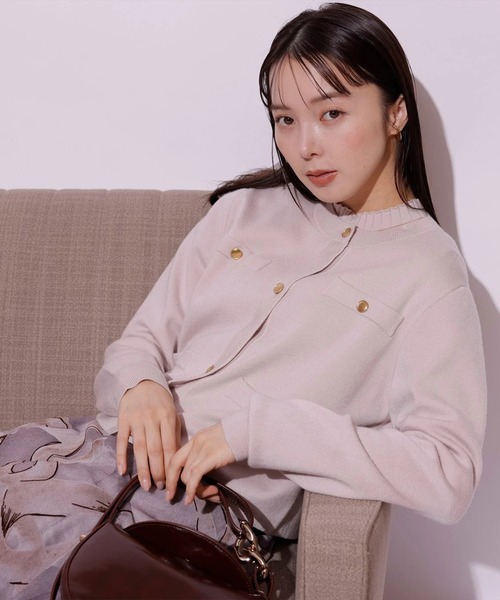 金釦ニットアンサンブル（ニット/セーター）｜Mystrada（マイ