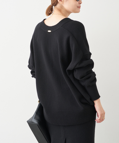 セール】*追加 OLBIA Vネック プルオーバー（ニット/セーター