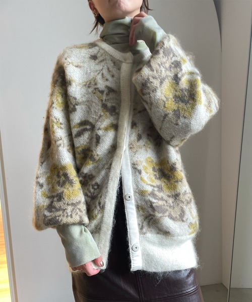 Ameri（アメリ）の「3WAY NOSTALGIC RUG KNIT（ニット/セーター）」 - WEAR