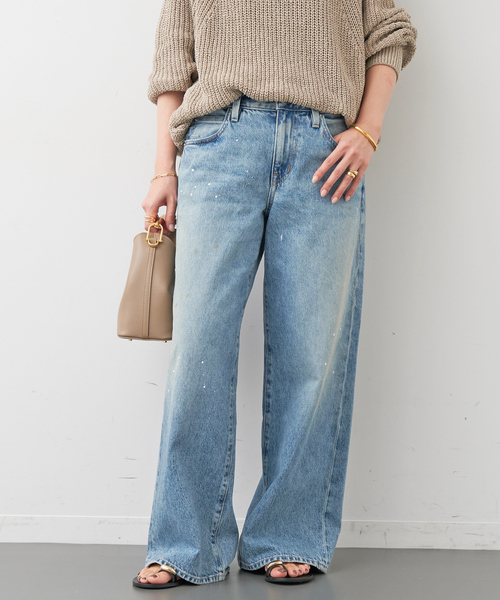 セール】【SLVRLAKE/シルバーレイク】 MICA LOOSE DENIM（デニムパンツ