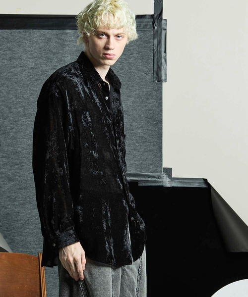 UNISEX》【Limited Edition】Prime-Over Regular Collar Shirt