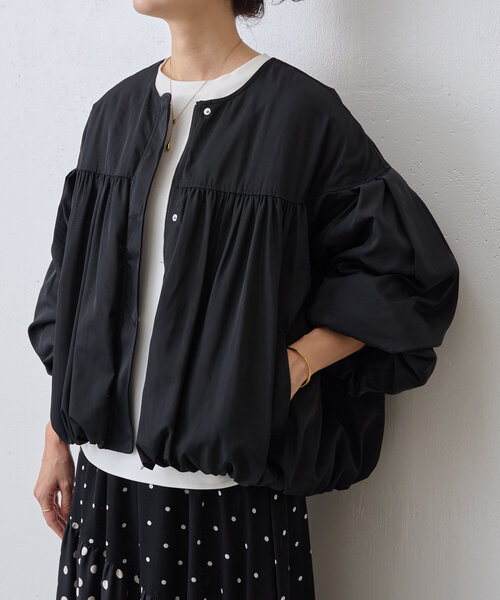 BEARDSLEY（ビアズリー）の「中綿バルーンショートブルゾン（その他