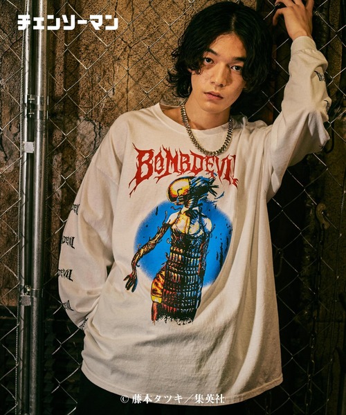glamb（グラム）の「Bomb Devil Long Sleeve T / ボムデビルロング