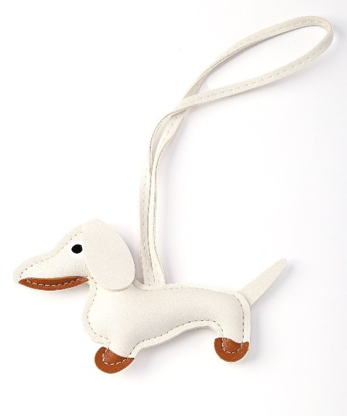 ダックスフンドモチーフチャーム 犬 いぬ ミニチュアダックスフンド