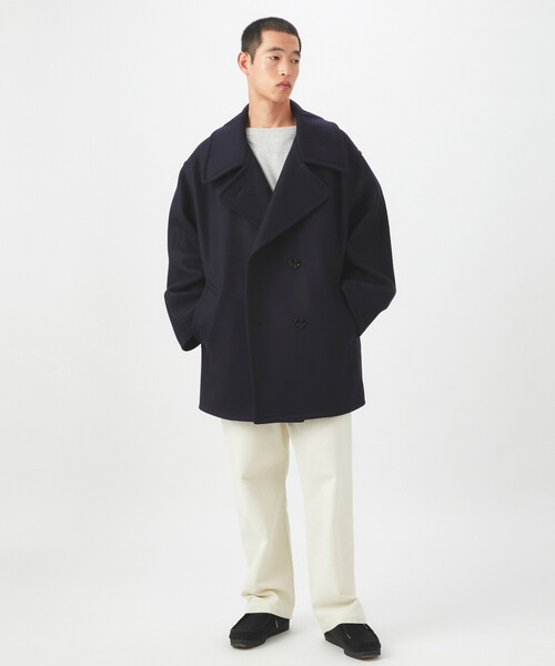 yori shirocon mimosaミモザジャガードコート 36