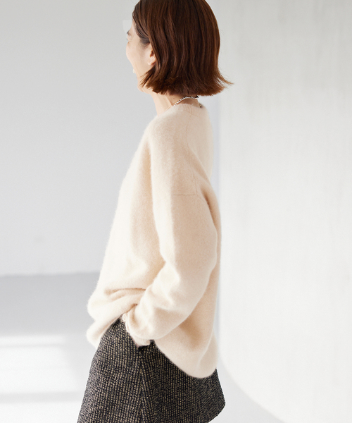 IENA（イエナ）の「fluffyファープルオーバー（ニット/セーター）」 - WEAR