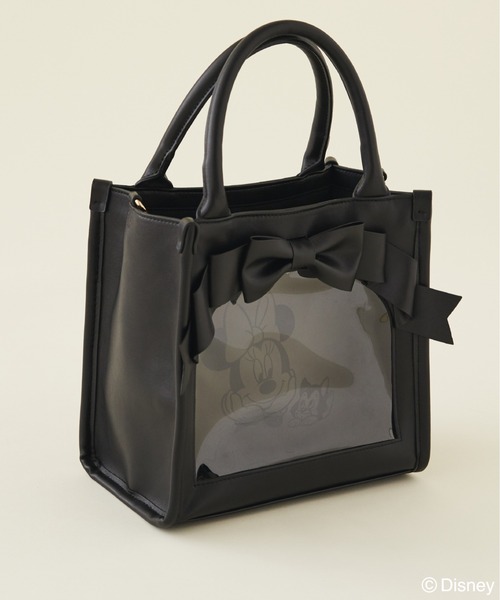 新色追加！】ミニー&フィガロ/ショルダー付きリボンバッグ（ショルダー