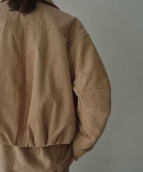 セール】バルーンシルエットパディングブルゾン（ブルゾン）｜ETRE