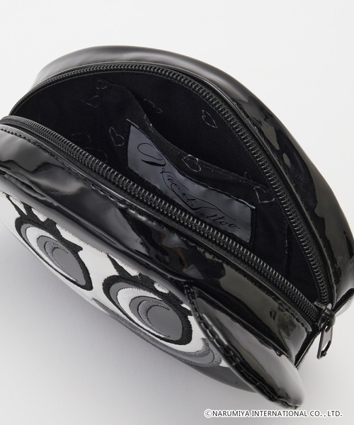 ナカムラくんコラボモノトーンエナメルポーチ【ANGEL BLUE】（ポーチ