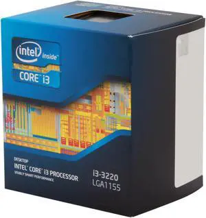 Intel Core i3-3225 - Core i3 3rd Gen Ivy Bridge Dual-Core 3.3 GHz