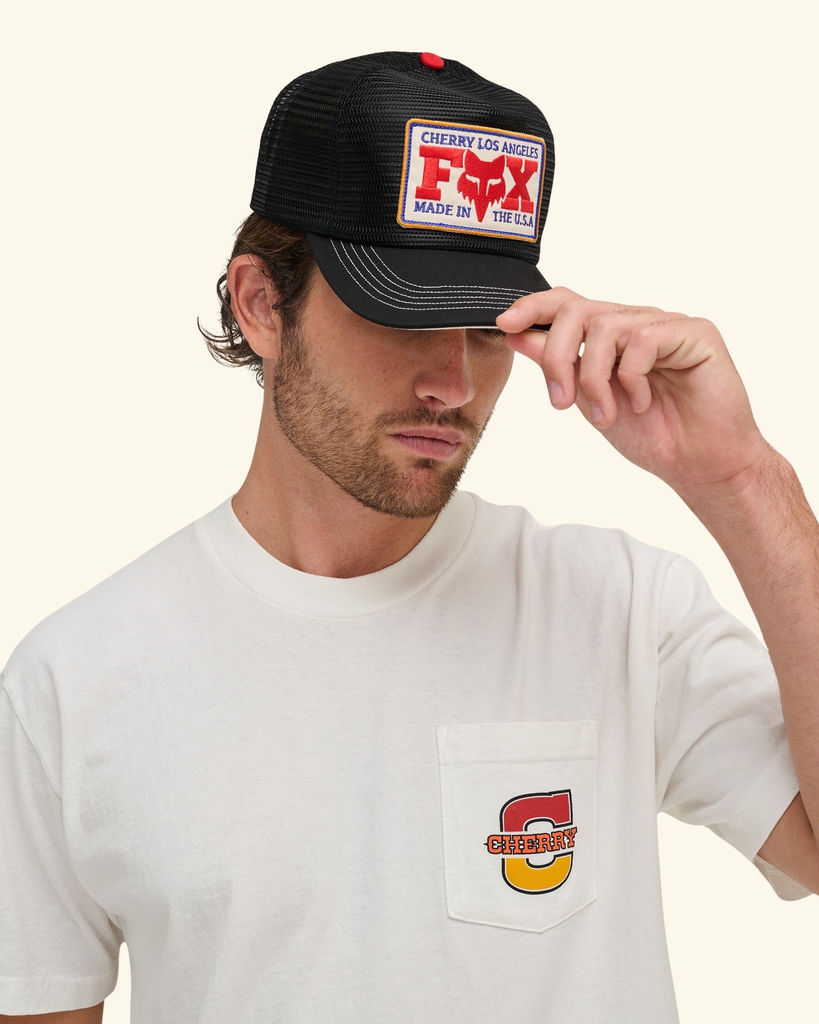 Fox X Cherry Mesh Trucker Hat – CHERRY LA