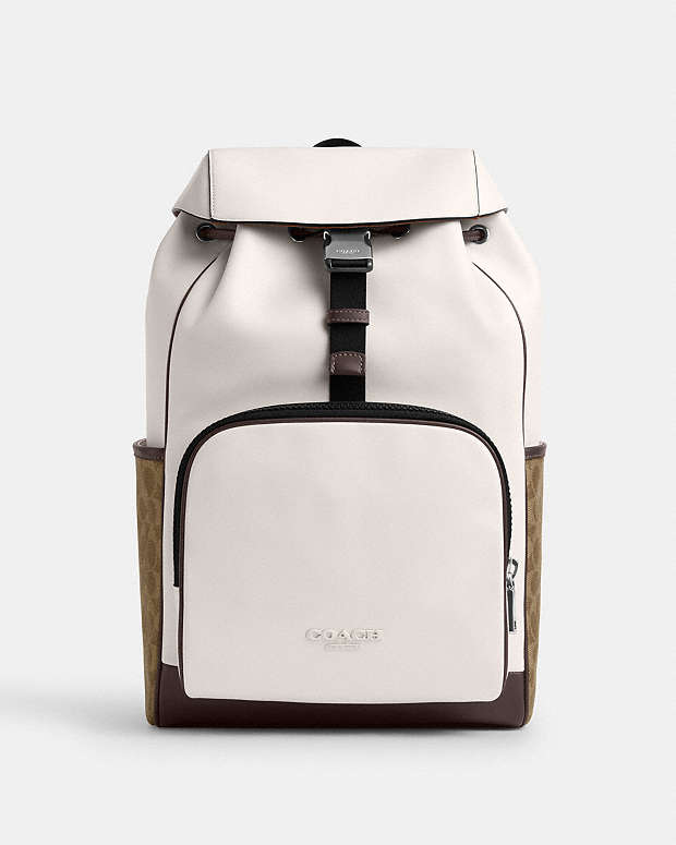 公式】コーチアウトレット | レーサー バックパック・カラーブロック