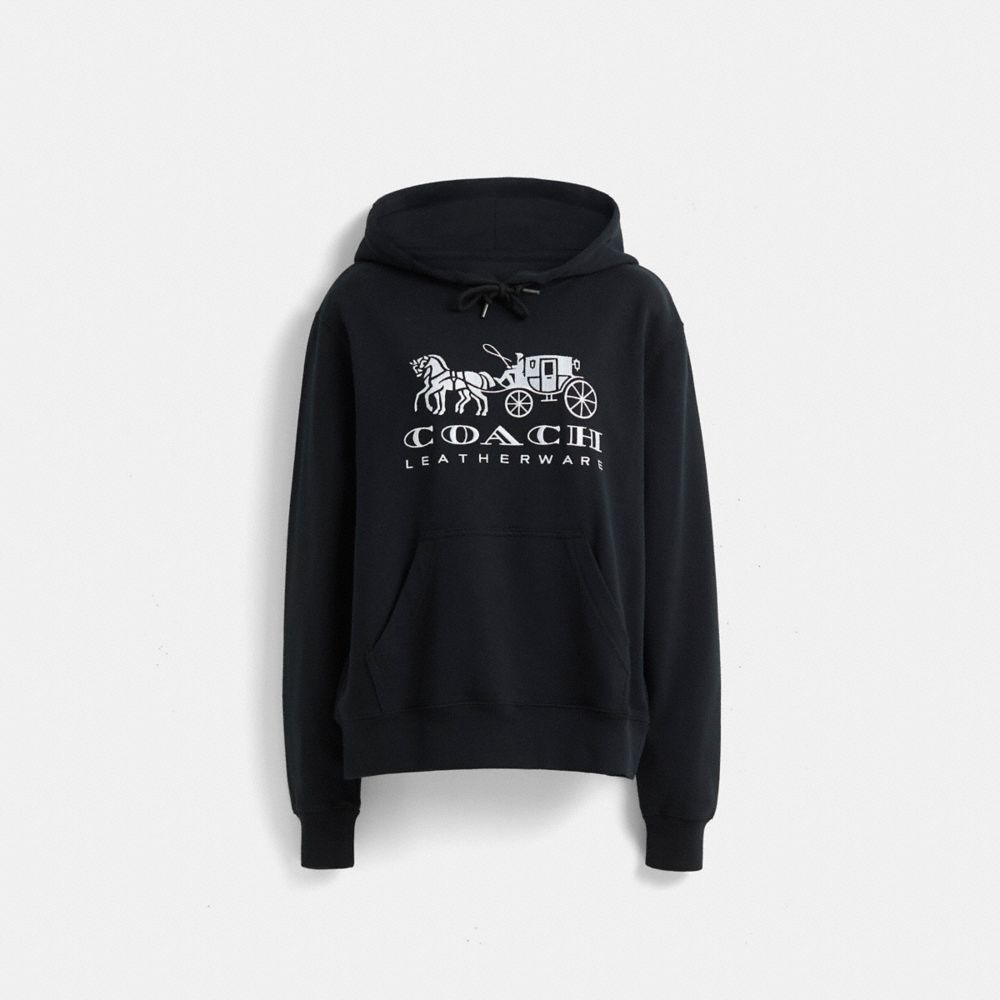 COACH® | Restored Horse And Carriage Hoodie In Organic Cotton