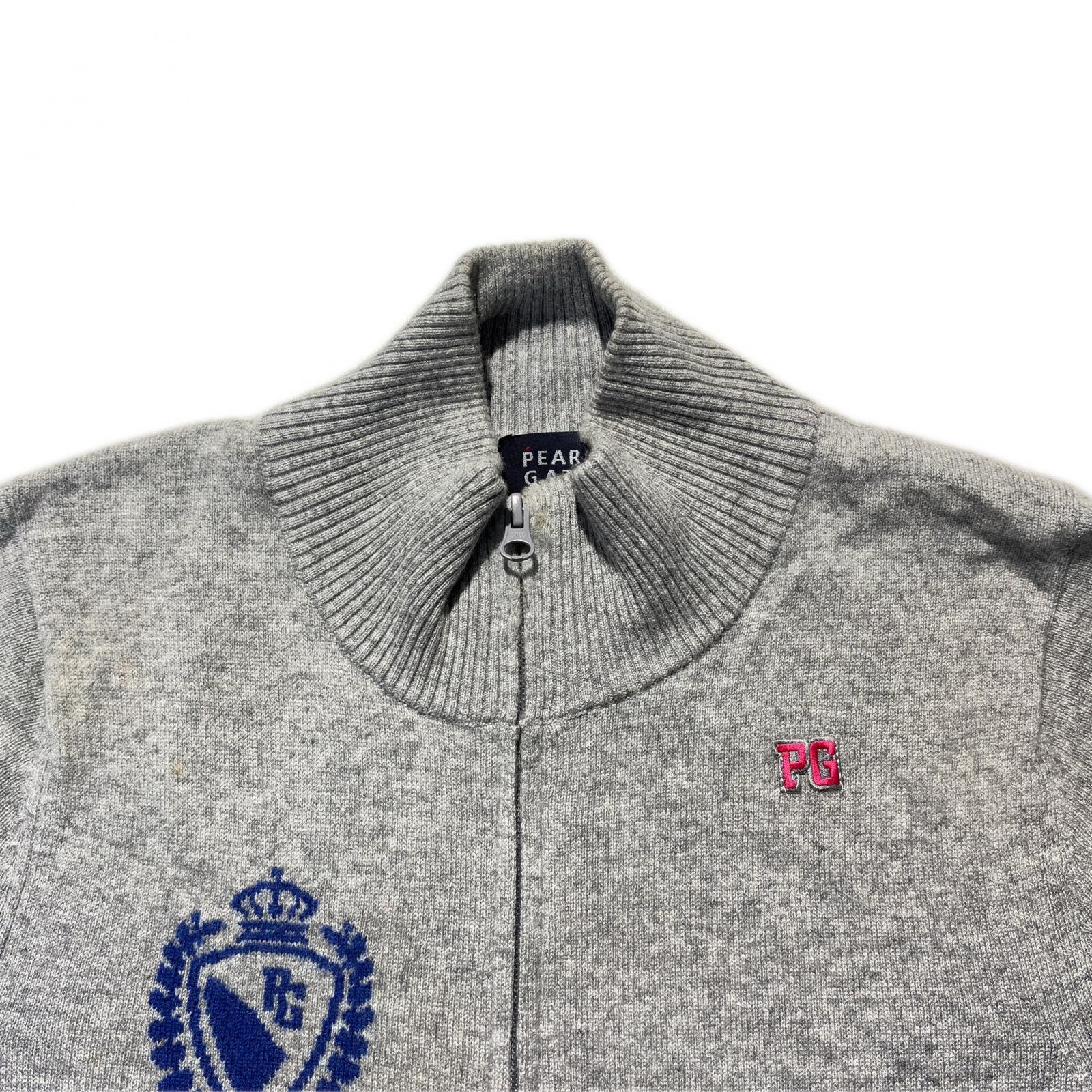 中古 メンズ パーリーゲイツ PEARLY GATES ニットアウター 5(L) グレー