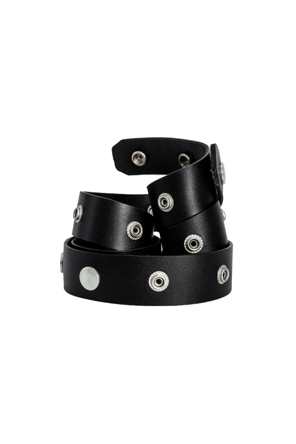 REBEL WAVE レベルウェーブ｜╋ Cracked Leather Rivet Belt