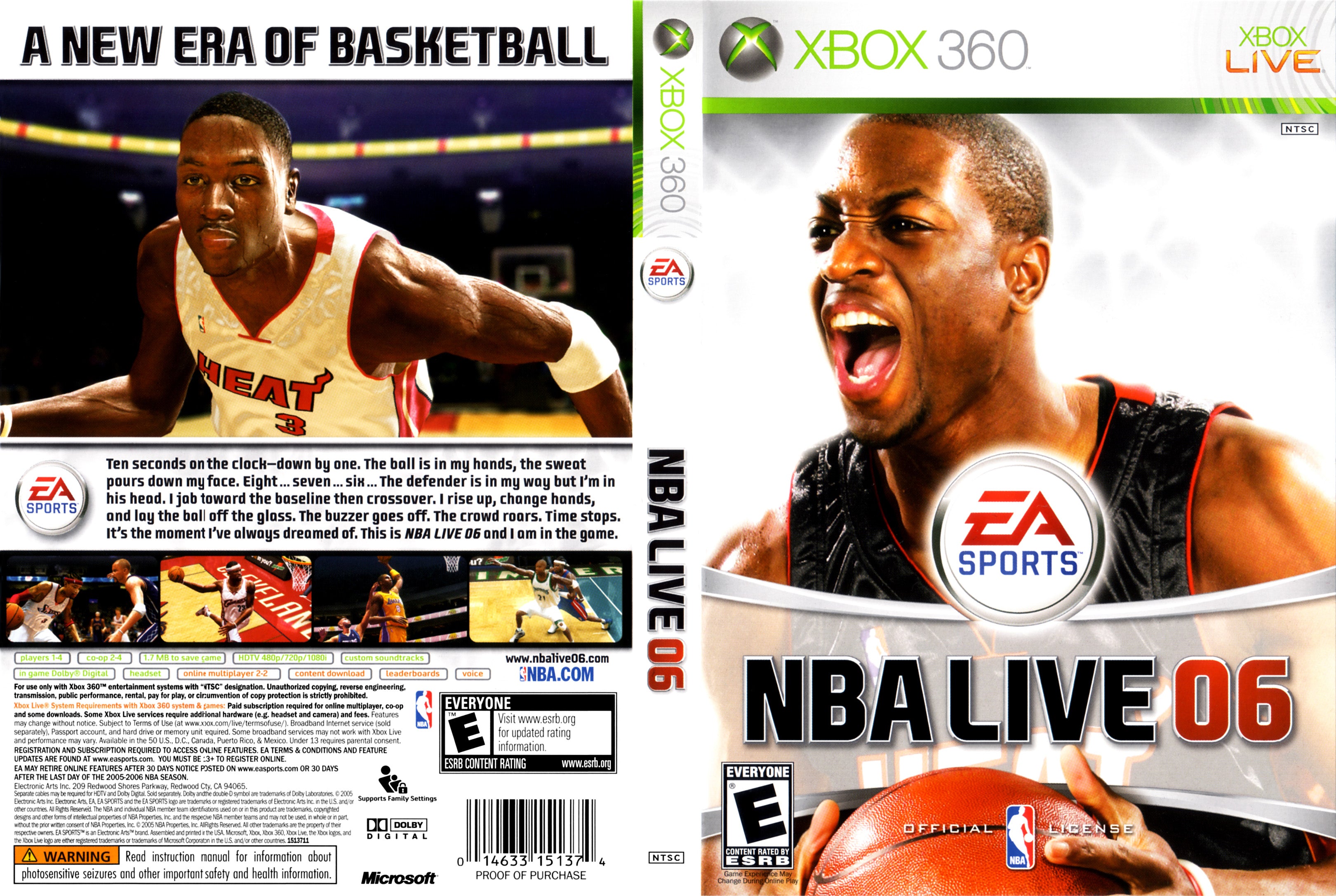 NBA Live 06 Xbox 360 | Clarkade