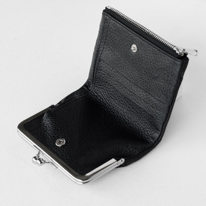 ZOO(ズー) 財布 がま口財布 鹿革 ホワイトテールディア ミドル