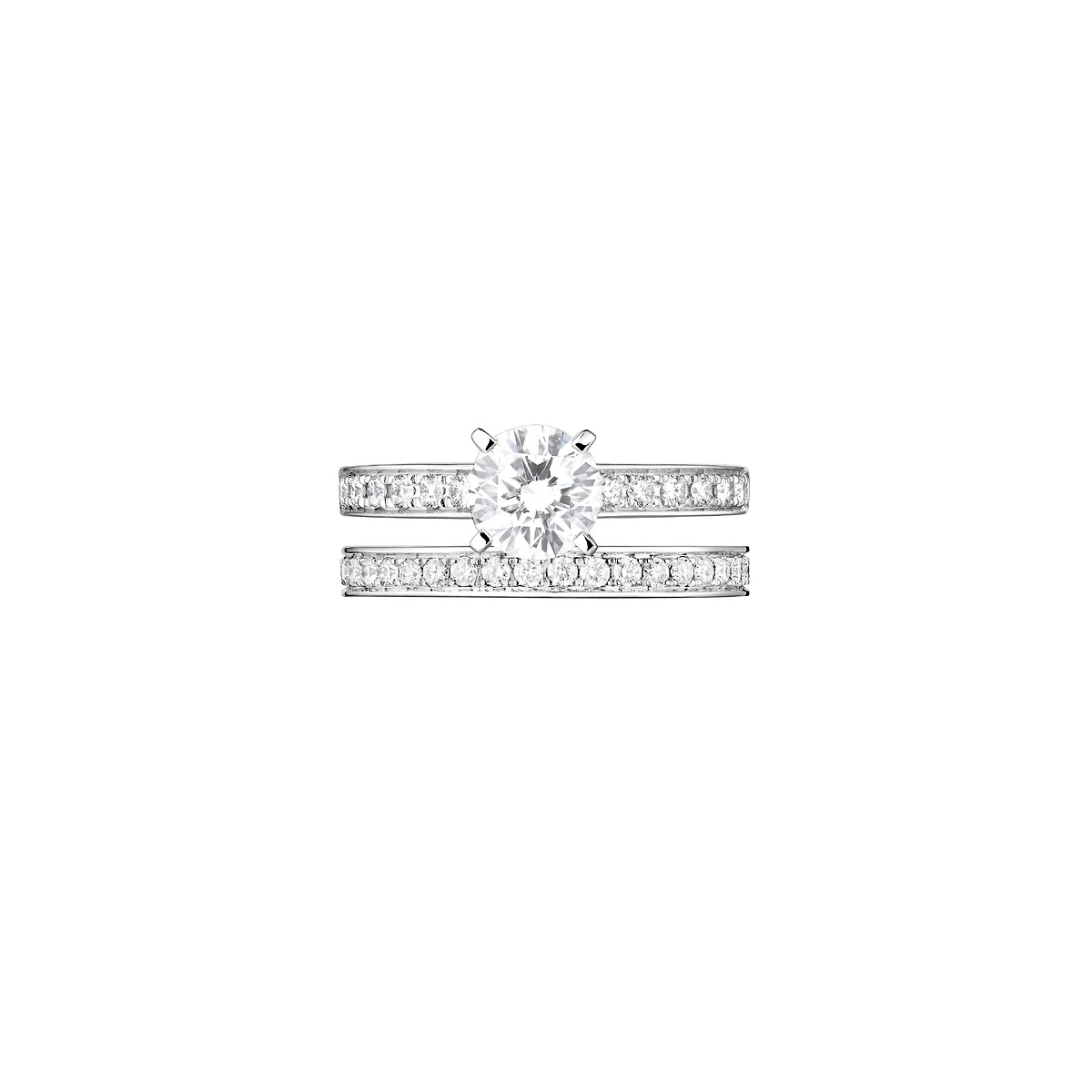 BELOVED ビーラブド ソリテール リング パヴェ | ブシュロン