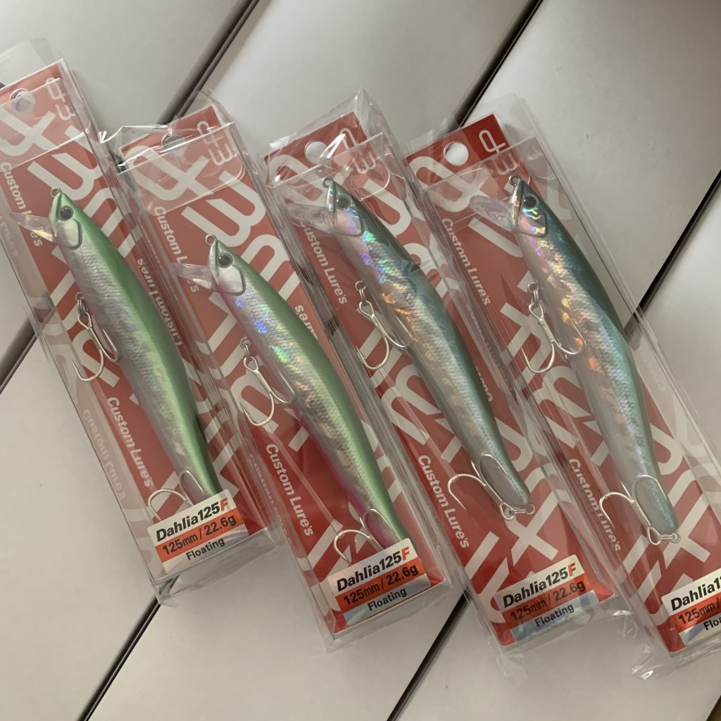 新製品のお知らせ。 ダリア125F D3福士知之 – D3カスタムルアーズ