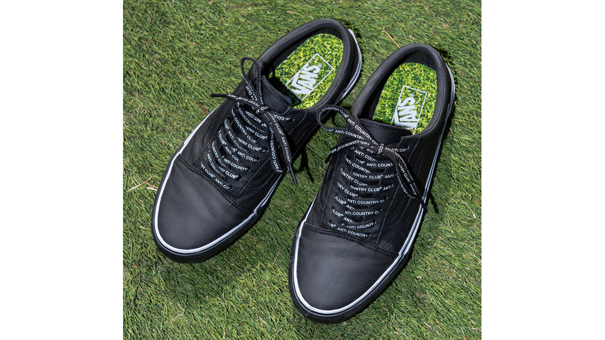 VANSとANTi COUNTRY CLUB TOKYOがコラボ！ストリートとグリーンを