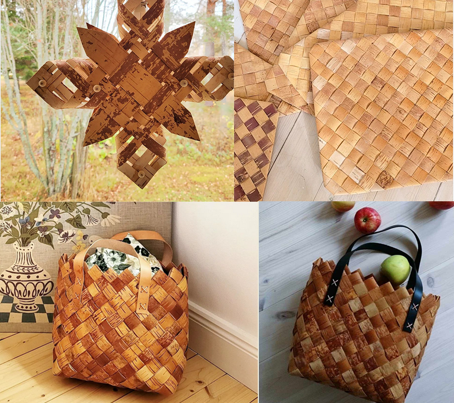限定数】北欧の伝統工芸、白樺のかごを自分で作れる手作りキット