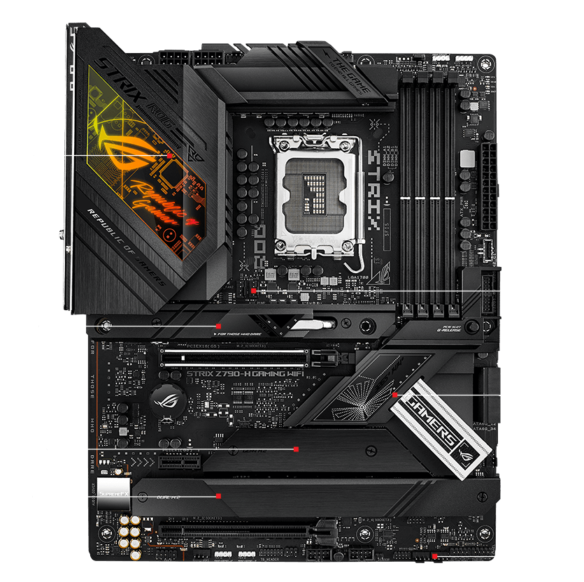 ROG STRIX Z790-H GAMING WIFI | ROG Strix | Gaming マザーボード