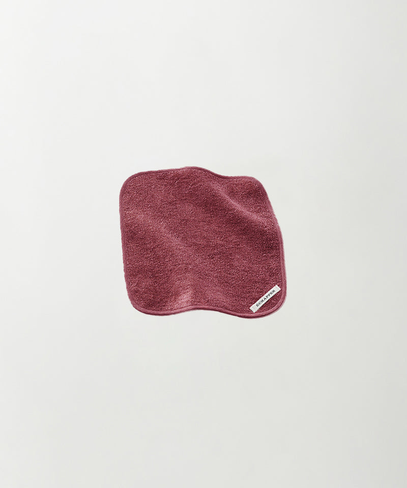 Azuki coloured linen chief towel – ÉCHAPPER | エシャペ