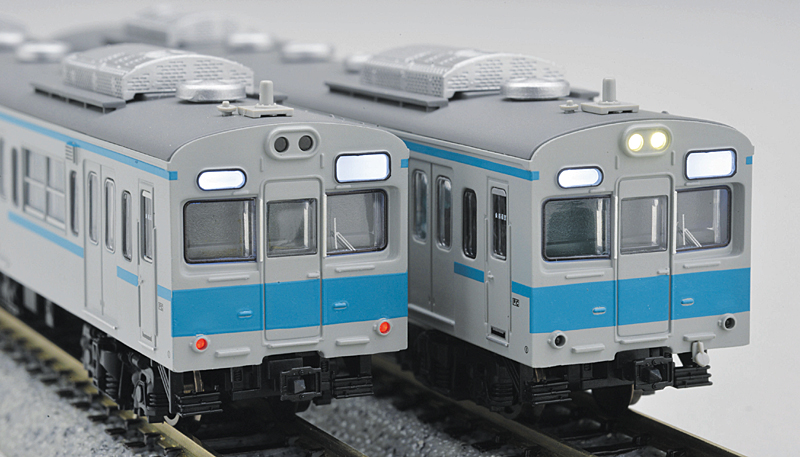 国鉄 103系1200番代 東西線 青帯 サハ組込編成 – 新製品紹介