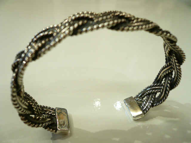 JAM HOME MADE ( ジャムホームメイド) - NUMBER(N)INE BRAIDING BANGLE