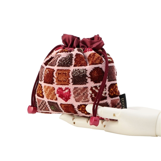 コフレドゥショコラ 巾着 FDC-257061（WEB限定）(ペールピンク