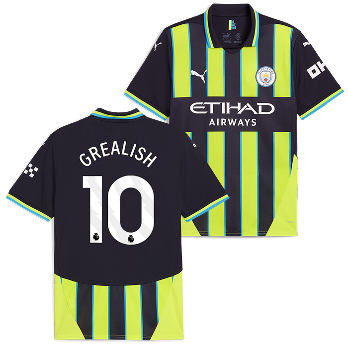 マンチェスターシティ 24-25 アウェイ 半袖 ユニフォーム No.10 グリー