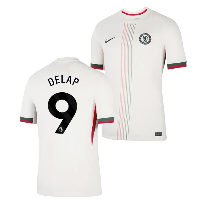 チェルシー 25-26 アウェイ 半袖 ユニフォーム(胸スポンサー無し) No.9