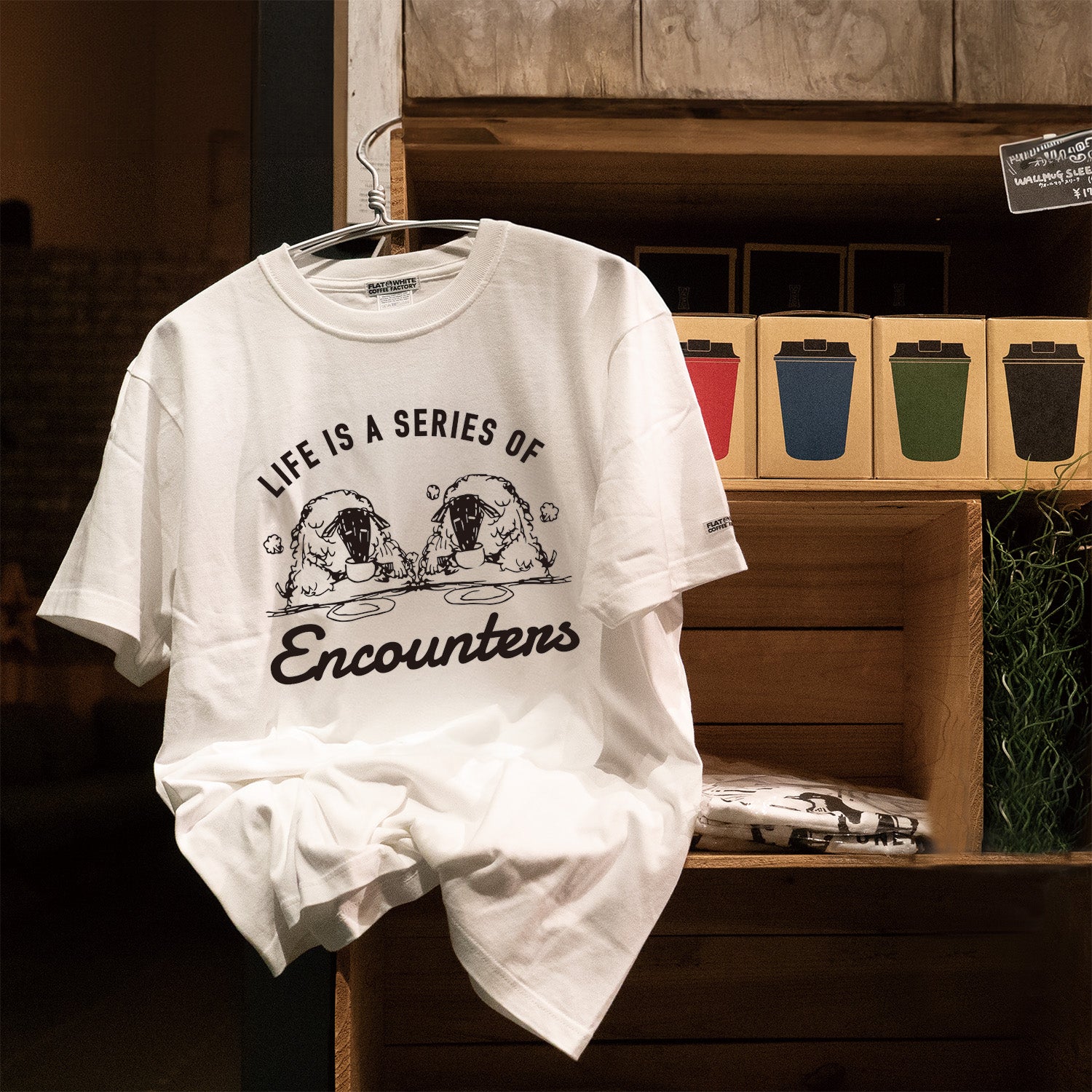 コーヒー豆おすすめ通販『オリジナルTシャツ2024』｜FLATWHITE COFFEE